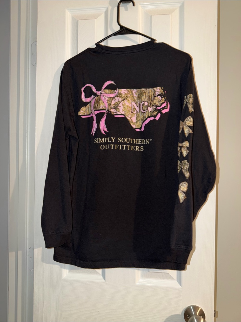 Simply Southern Black Long-Sleeve NC